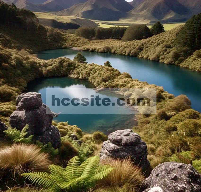 Frying Pan Lake, Selandia Baru – 38 hektar