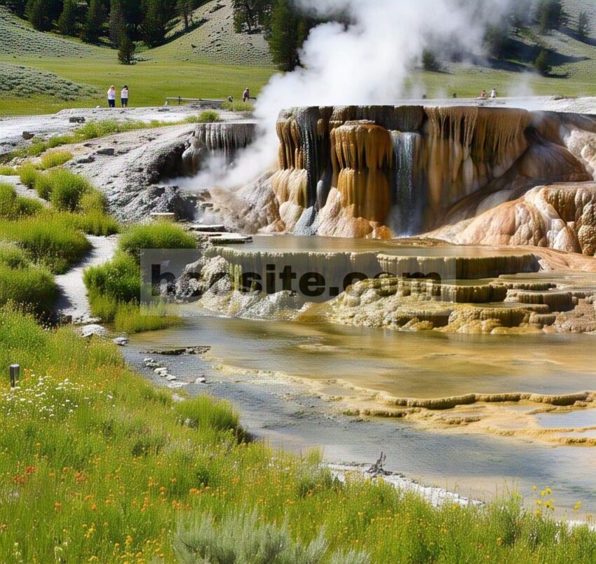 Mammoth Hot Springs, AS – 37 hektar